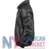 Milwaukee Brewers Leather Black Bomber Jacket