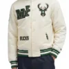 Milwaukee Bucks Best of Rib Satin Jacket