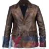 NYC 2026 Brown Lana Del Rey Leather Blazer