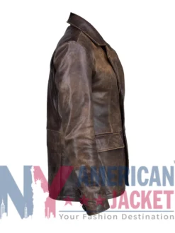 NYC 2026 Brown Leather Lana Del Rey Blazer