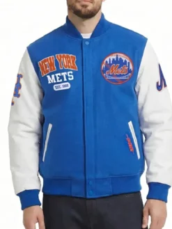 New York Mets City Arch Varsity Jacket