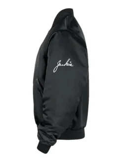 Nike Jackie Robinson Black Satin Jacket