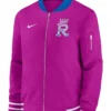 Nike Kansas City Royals Purple 2026 City Connect Bomber Jacket