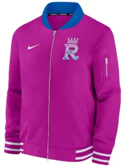 Nike Kansas City Royals Purple 2026 City Connect Bomber Jacket