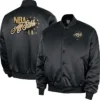 Nike NBA All-Star 2026 Black Satin Jacket