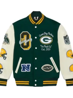 OVO Green Bay Packers Varsity Jacket