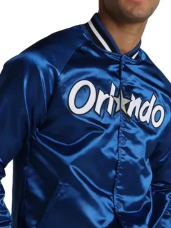 Orlando Magic Blue Lightweight Satin Jacket