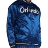 Orlando Magic Blue Satin Lightweight Jacket