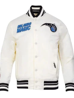 Orlando Magic Varsity White Jacket