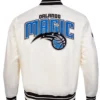 Orlando Magic White Varsity Jacket