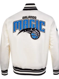Orlando Magic White Varsity Jacket