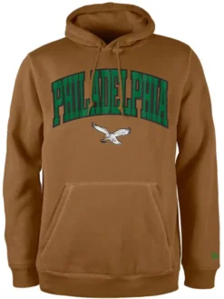Philadelphia Eagles Brown Hoodie