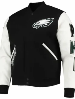 Philadelphia Eagles Two Tone Varsity Jacket