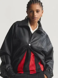 Pleather Black Santiago Jacket
