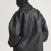 Pleather Santiago Black Jacket