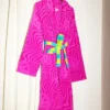 Poppi Pink Towel Terry Bathrobe