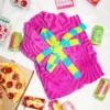 Poppi Terry Towel Pink Bathrobe
