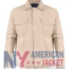 Ryan Seacrest American Idol Beige Suede Jacket