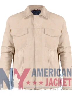 Ryan Seacrest American Idol Beige Suede Jacket