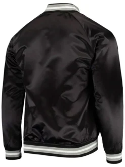 San Antonio Spurs Black Varsity Jacket