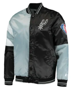 San Antonio Spurs Bomber Satin Jacket