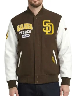Buy San Diego Padres City Arch Full-Snap Navy Brown and White Varsity