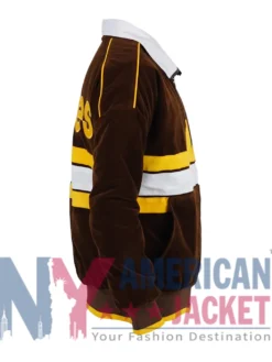 San Diego Padres Velvet The Wild Brown Collective Jacket