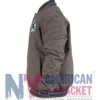 San Jose Sharks Gray Varsity Wool Jacket