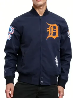 Shop Detroit Tigers Living Large Twill Jacket
