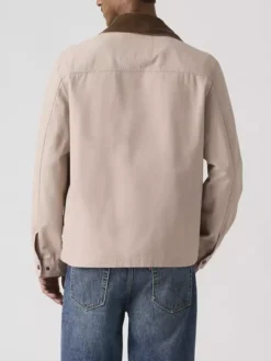 Shop Levis Barn Cotton Chore Jacket Tan