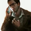 Silent Hill Harry Mason Video Game Brown Jacket