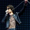 Sombr Coachella 2026 Studded Leather Jacket
