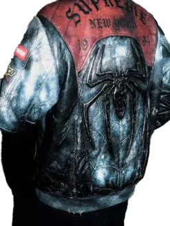 Spider-Man Vintage 2026 Leather Jacket