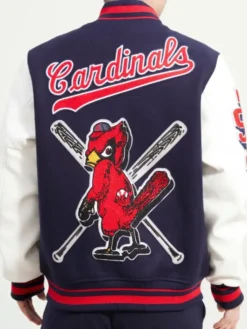 St. Louis Cardinals Blue Varsity Jacket