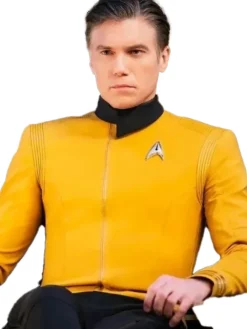 Star Trek Captain Christopher Pike Yellow Jacket