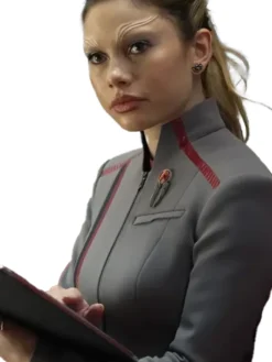 Star Trek Starfleet Academy Genesis Lythe Grey Jacket