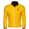 Star Trek Yellow Captain Christopher Pike Jacket