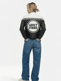 Strike Lucky Leather Motorcycle Jacket