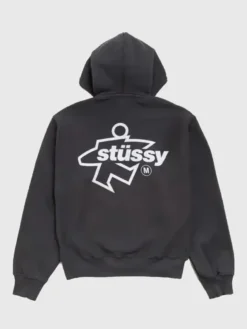 Stussy Surf Size Black Zip Hoodie