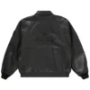 Supreme Island Stone Leather Bomber Jacket