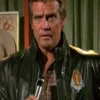 The Fall Guy Lee Majors Stuntman Association Leather Jacket