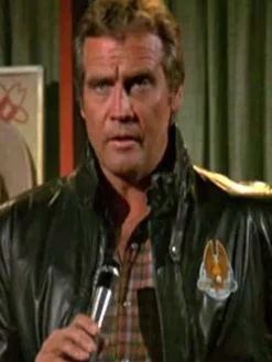 The Fall Guy Lee Majors Stuntman Association Leather Jacket
