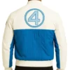 The Fantastic Four First Steps Blue White Jacket