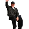 The Tonight Show Daniel Arsham Black Leather Jacket