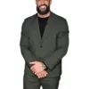 The Tonight Show Roman Reigns Green Suit