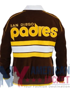 The Wild Brown Collective San Diego Padres Velvet Jacket