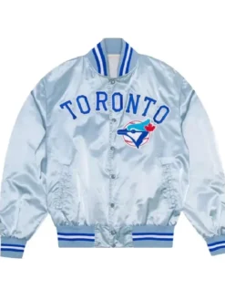 Toronto Blue Jays Baby Blue Varsity Jacket