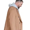 Travis Kelce NYC Brown Coat