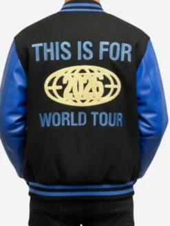Twice This Is For Blue Varsity Jacket