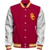 USC Trojans Cardinal SC Varsity Jacket